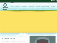 Tablet Screenshot of phoenix-foods.com